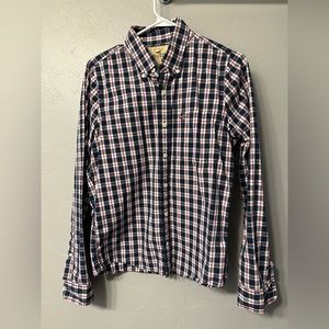 Hollister Mens Button Down Shirt M